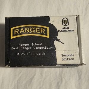 Ranger School Study Flashcards - Second Edition